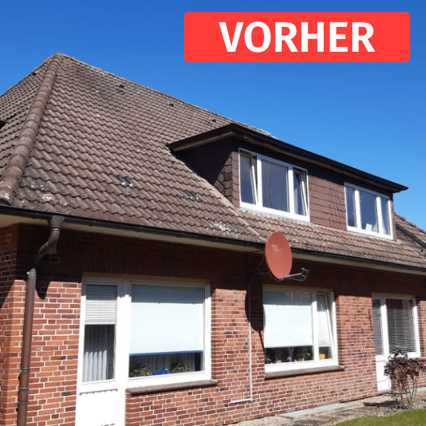 Dach vor der Dachbeschichtung Soltau